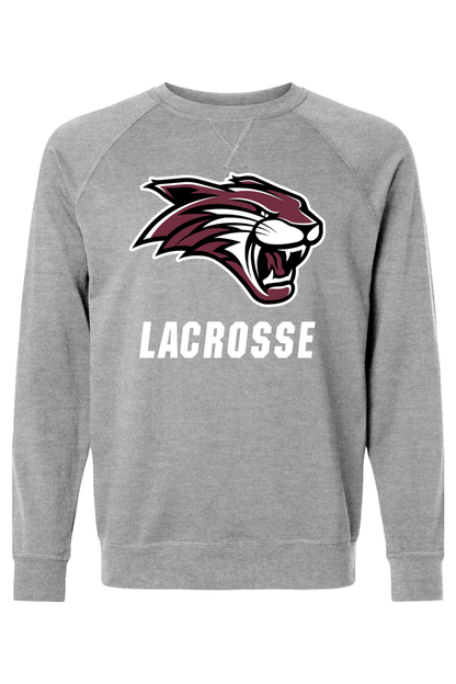 Bethel Youth Lacrosse Adult Heavyweight Raglan Long Sleeve Signature Lacrosse