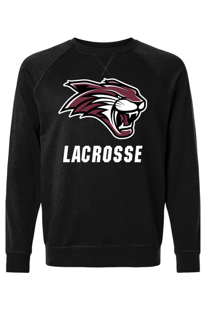 Bethel Youth Lacrosse Adult Heavyweight Raglan Long Sleeve Signature Lacrosse