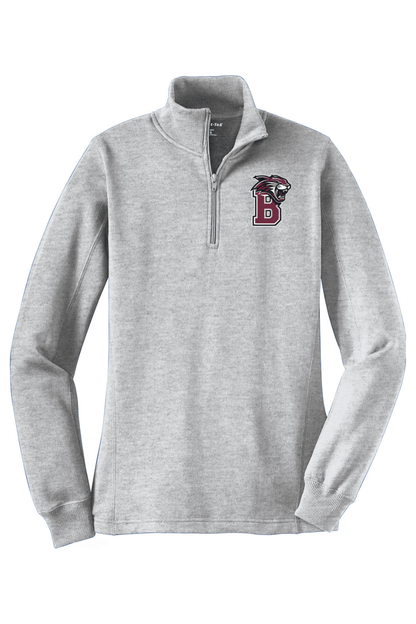 Bethel Youth Lacrosse Adult Women's Embroidered Quarter-Zip Pullover Signature Lacrosse