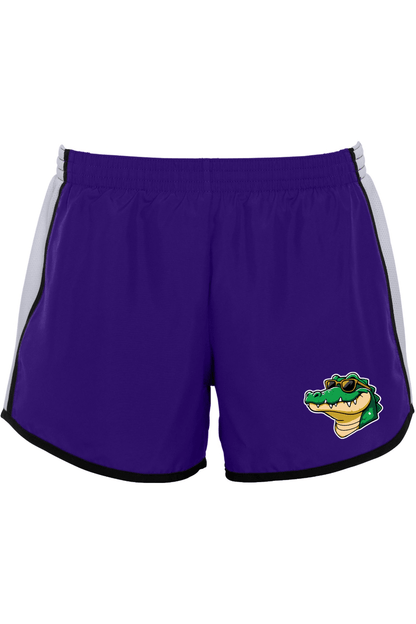 Big County Preps Augusta Sportswear Ladies Pulse Shorts Signature Lacrosse