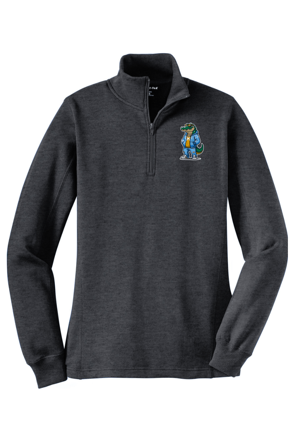 Big County Preps LC Adult Women's Embroidered Quarter-Zip Pullover Signature Lacrosse