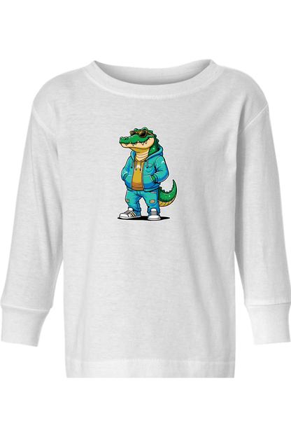 Big County Preps LC Toddler Long Sleeve T-Shirt Signature Lacrosse