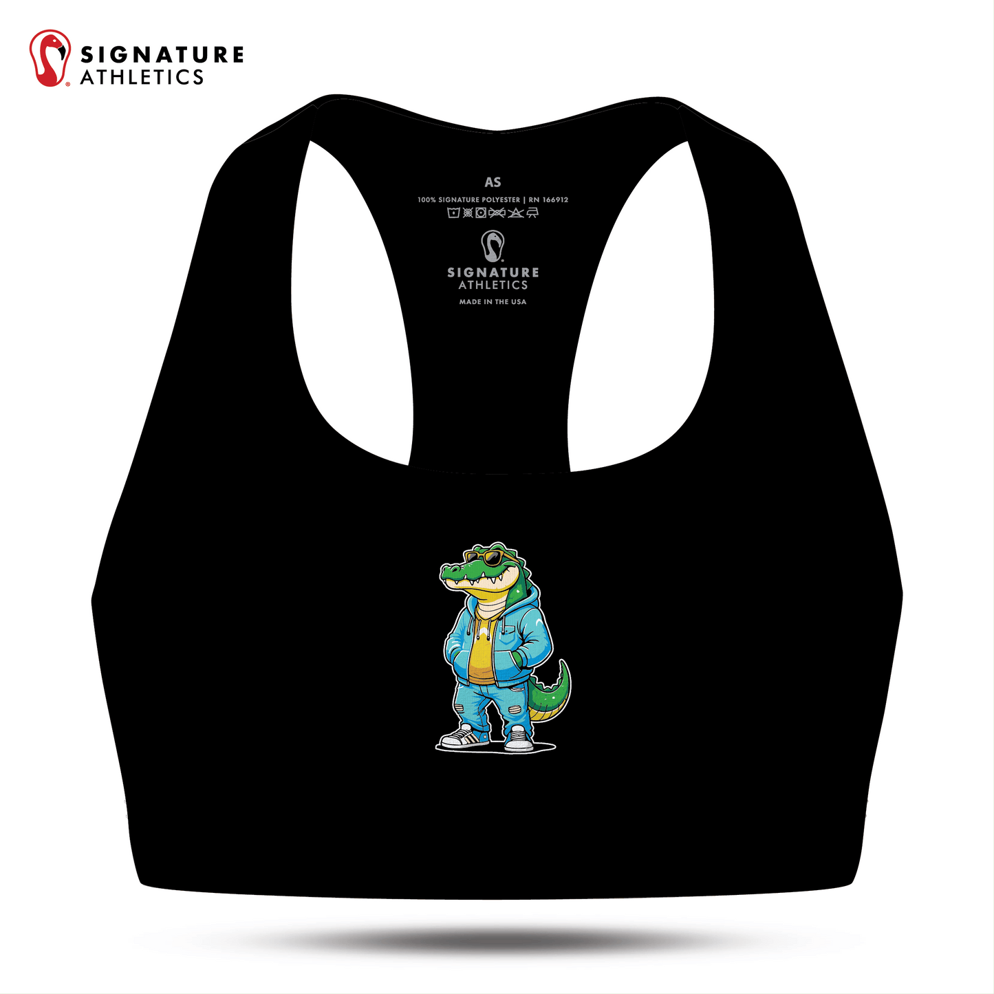 Big County Preps Women's Sports Bra Signature Lacrosse