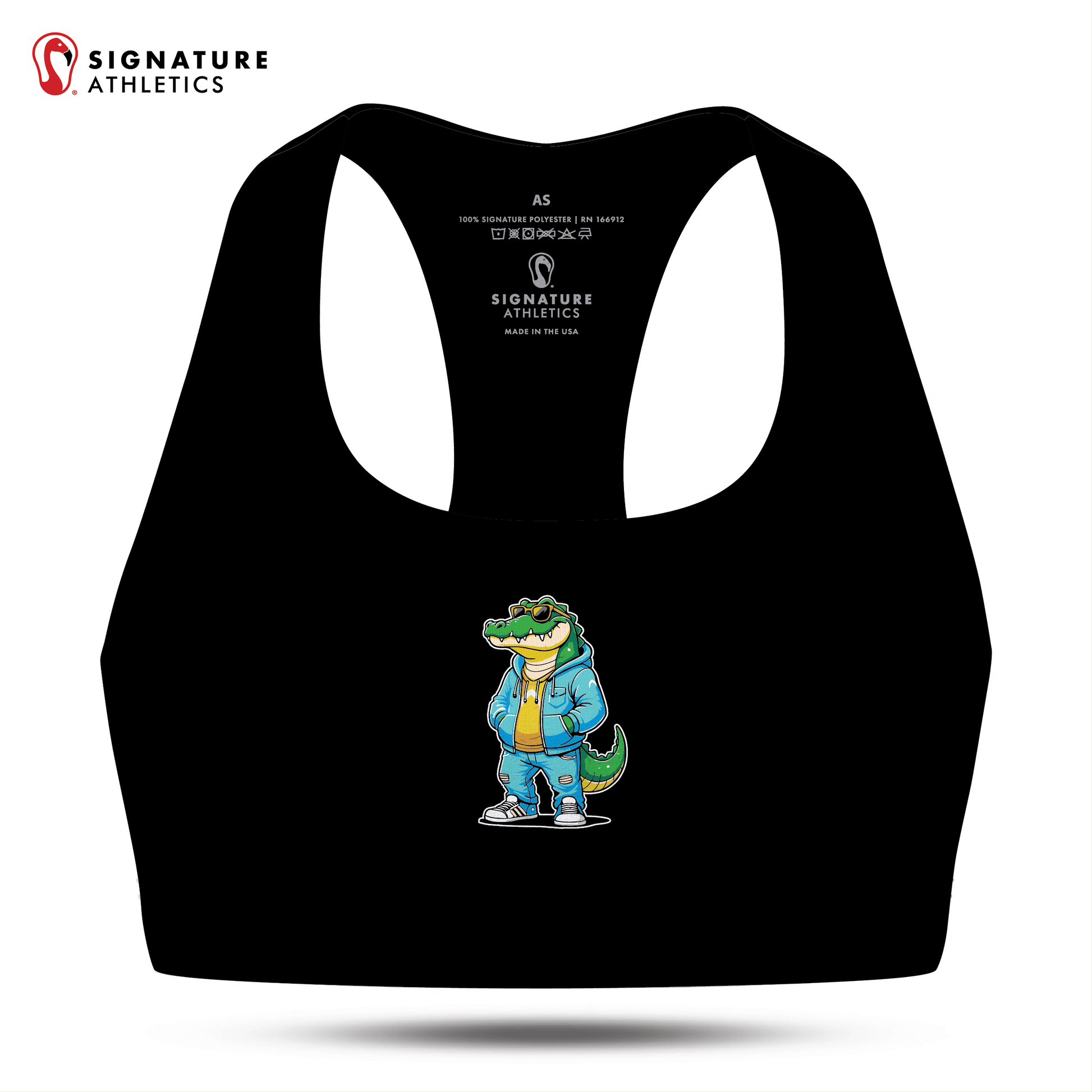 Big County Preps Women's Sports Bra: Big County Preps Signature Lacrosse