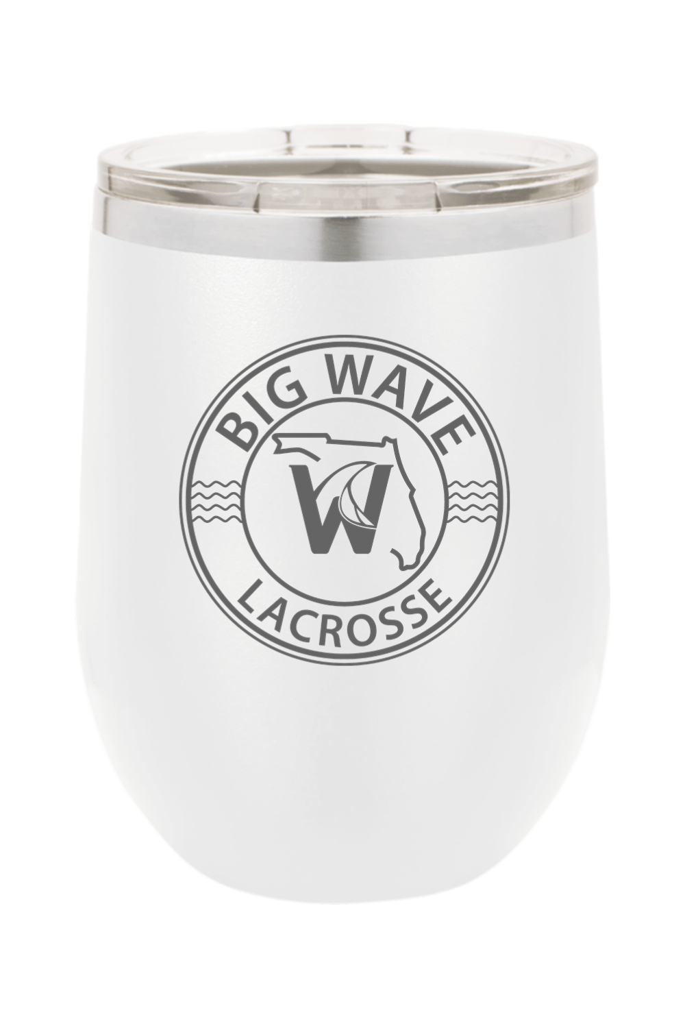 Big Wave Lacrosse Insulated Wine Tumbler Signature Lacrosse