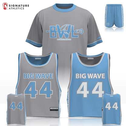 Big Wave Lacrosse Men's 3 Piece Player Game Package Signature Lacrosse