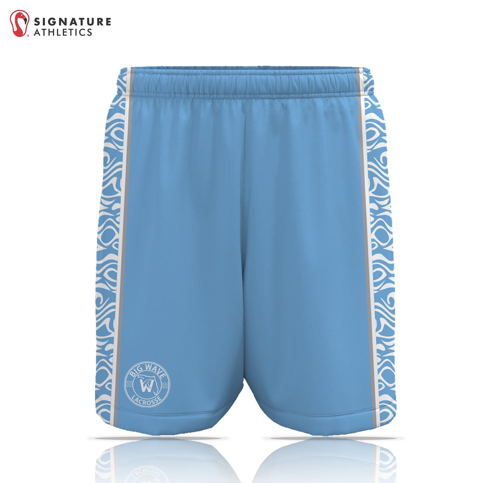 Big Wave Lacrosse Men's Player Game Short: U10 Signature Lacrosse