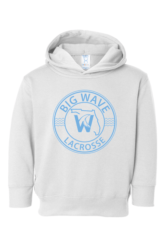 Big Wave Lacrosse Toddler Fleece Hoodie Signature Lacrosse