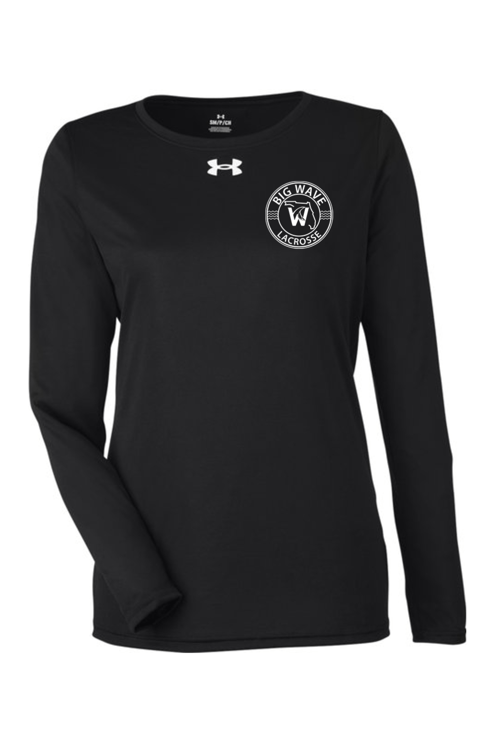 Big Wave Lacrosse Under Armour Ladies' Team Tech Long-Sleeve T-Shirt Signature Lacrosse