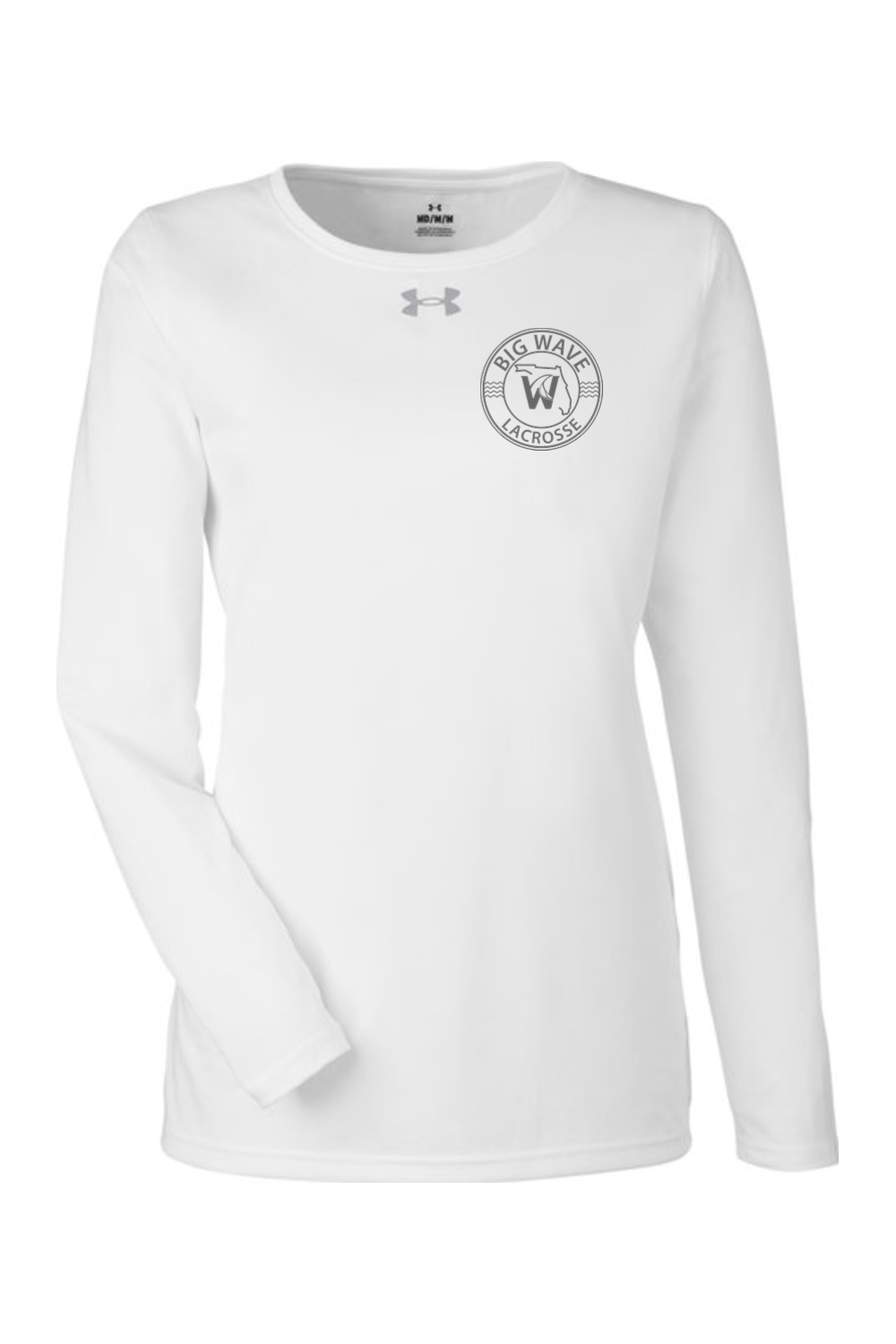 Big Wave Lacrosse Under Armour Ladies' Team Tech Long-Sleeve T-Shirt Signature Lacrosse