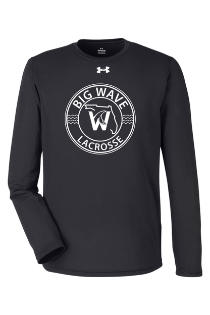 Big Wave Lacrosse Under Armour Men's Team Tech Long-Sleeve T-Shirt Signature Lacrosse