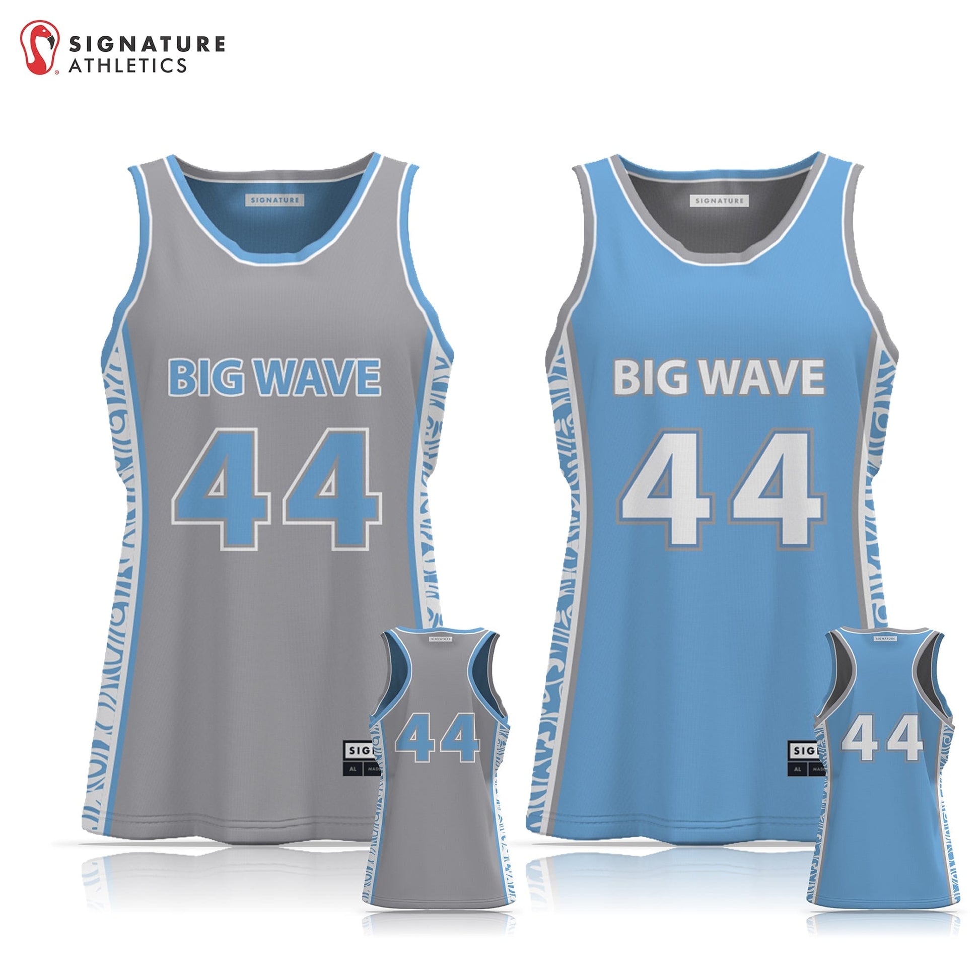 Big Wave Lacrosse Women's 3 Piece Player Game Package Signature Lacrosse