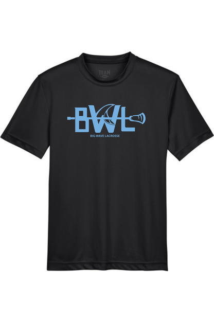 Big Wave Lacrosse Youth Athletic T-Shirt Signature Lacrosse