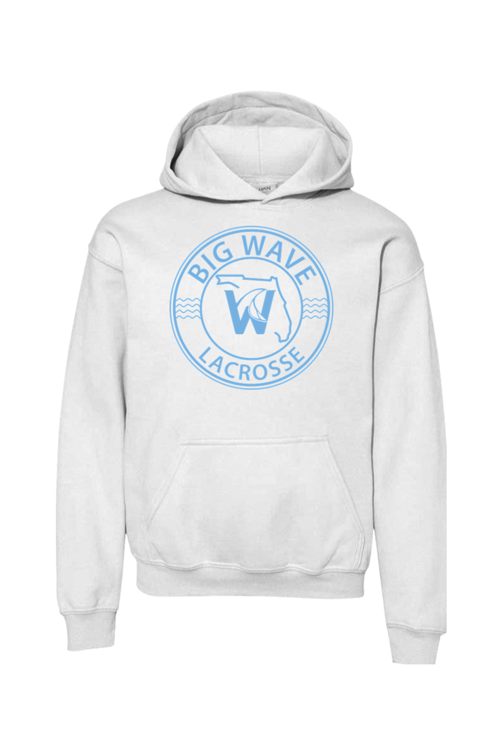 Big Wave Lacrosse Youth Hoodie Signature Lacrosse