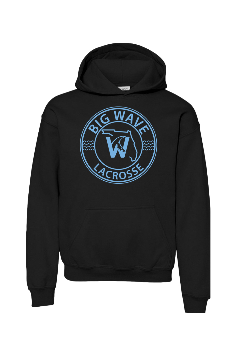 Big Wave Lacrosse Youth Hoodie Signature Lacrosse