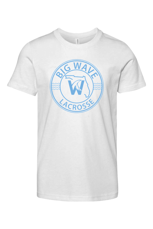 Big Wave Lacrosse Youth Lifestyle T-Shirt Signature Lacrosse