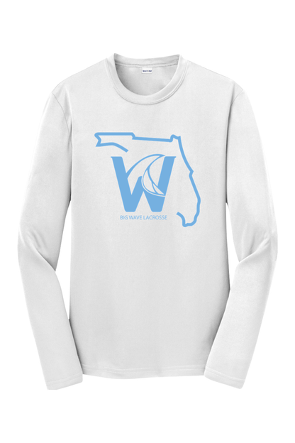 Big Wave Lacrosse Youth Long Sleeve T-Shirt Signature Lacrosse