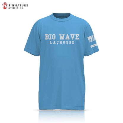 Big Wave Men's Short Sleeve Tech Tee Signature Lacrosse