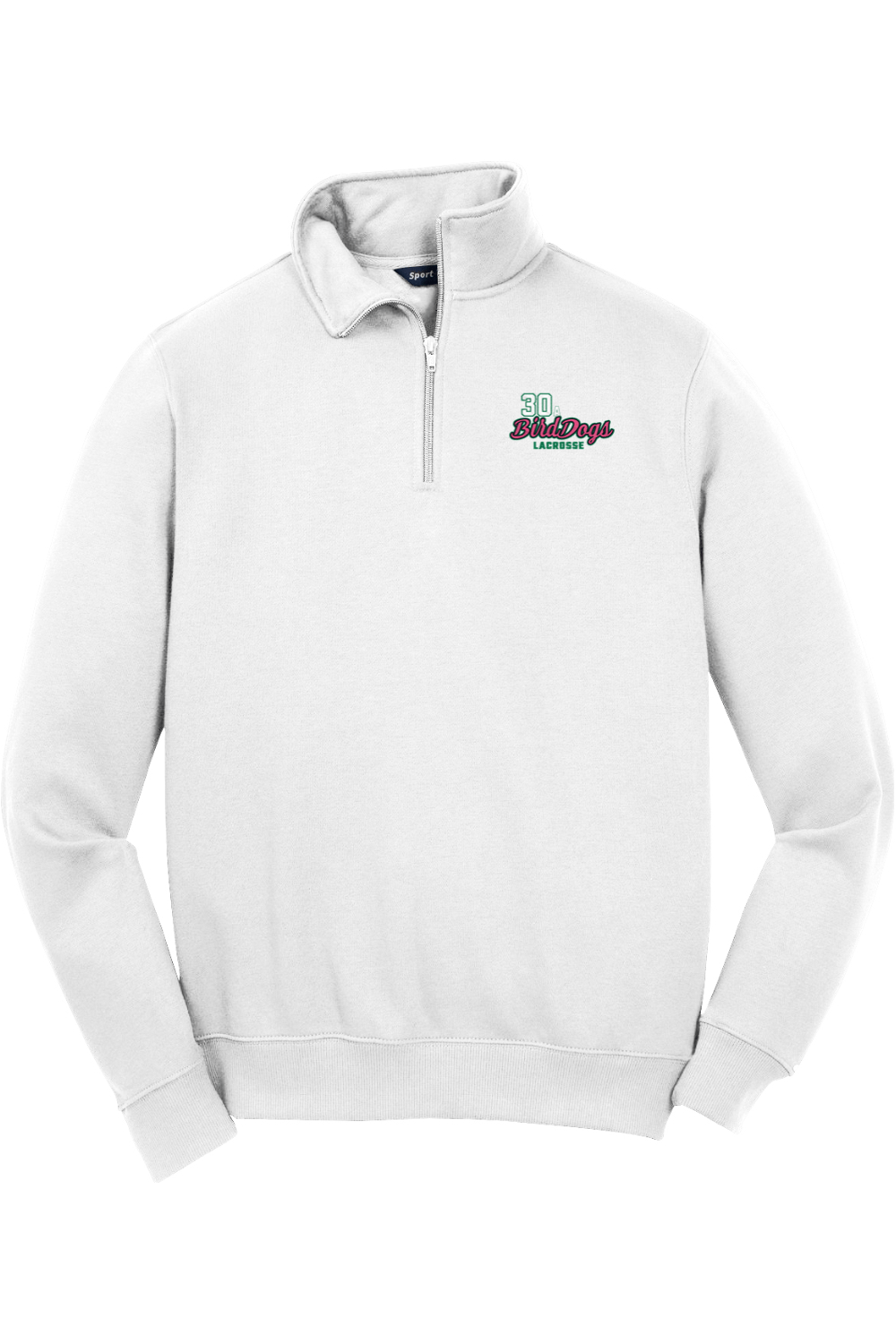 Birddogs Lacrosse Adult Embroidered Quarter-Zip Pullover Signature Lacrosse