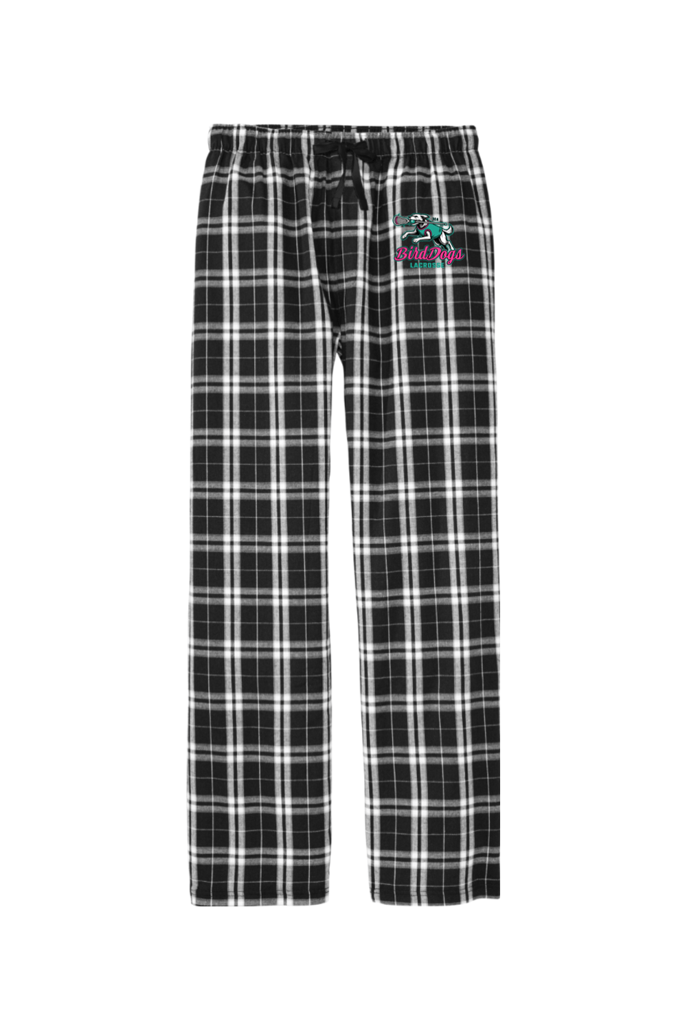 Birddogs Lacrosse Adult Men's Flannel Plaid Pants Signature Lacrosse