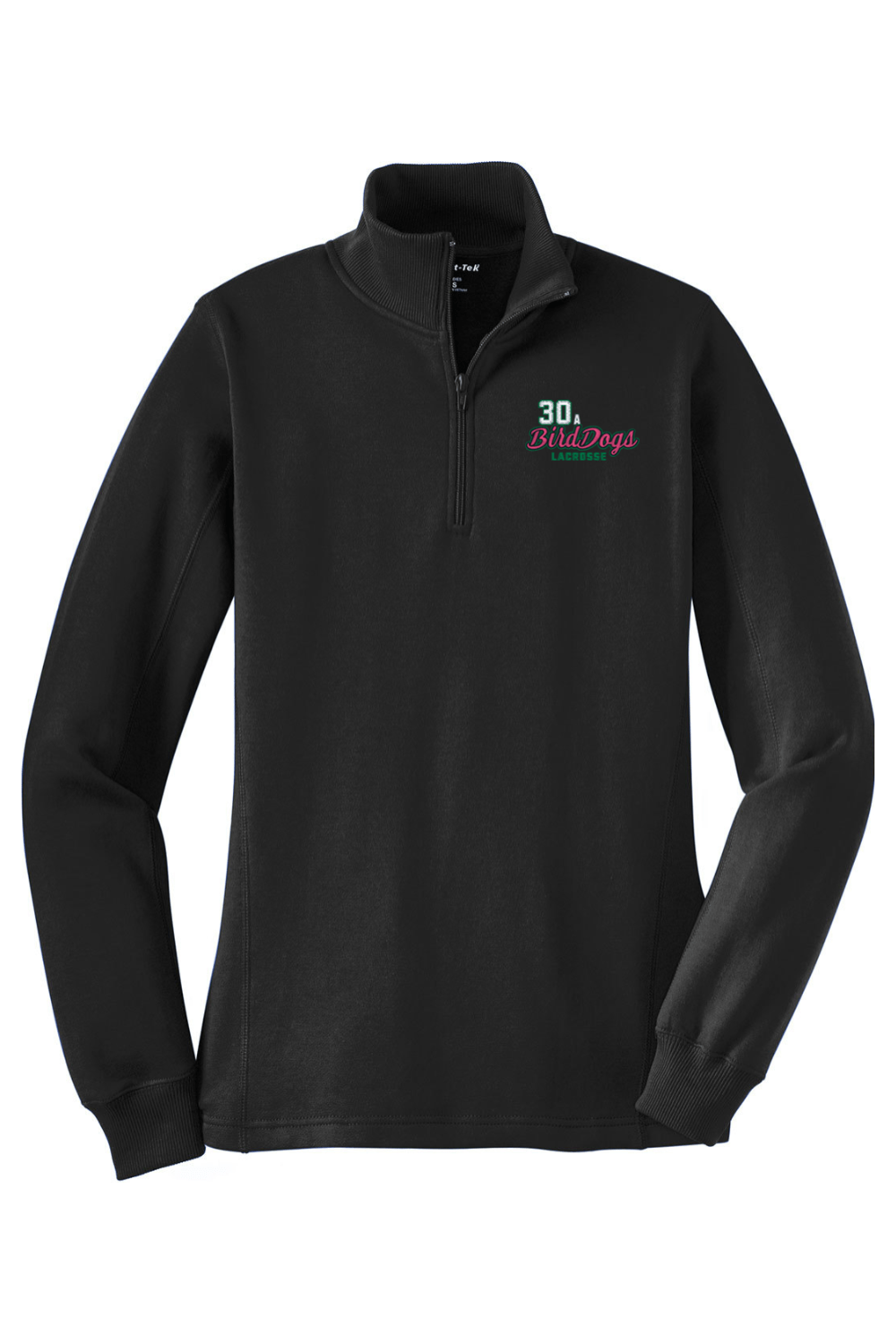 Birddogs Lacrosse Adult Women's Embroidered Quarter-Zip Pullover Signature Lacrosse
