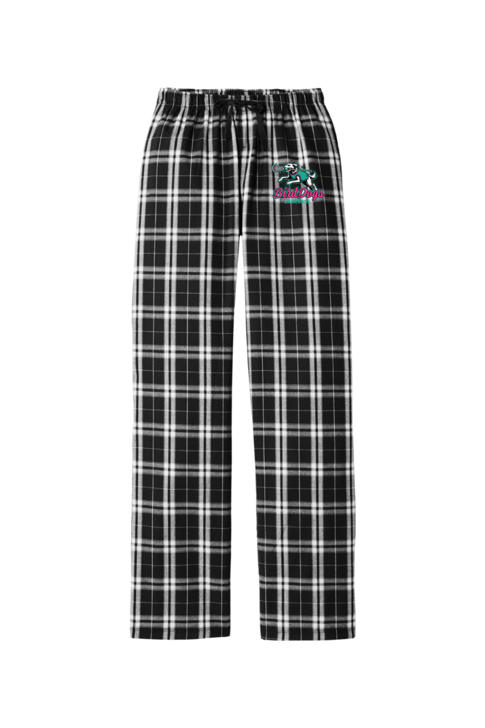 Birddogs Lacrosse Adult Women's Flannel Plaid Pants Signature Lacrosse