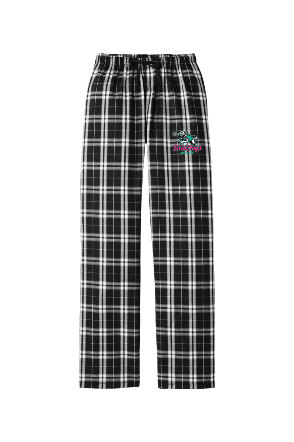 Birddogs Lacrosse Adult Women's Flannel Plaid Pants Signature Lacrosse