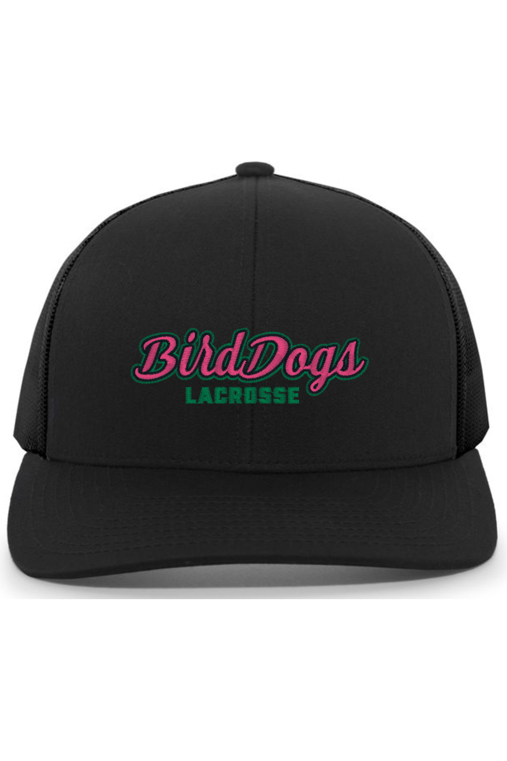 Birddogs Lacrosse Embroidered Trucker Hat Signature Lacrosse