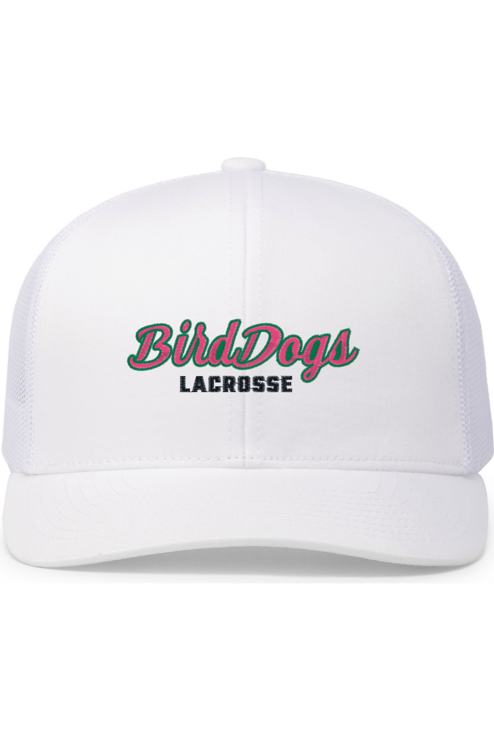 Birddogs Lacrosse Embroidered Trucker Hat Signature Lacrosse