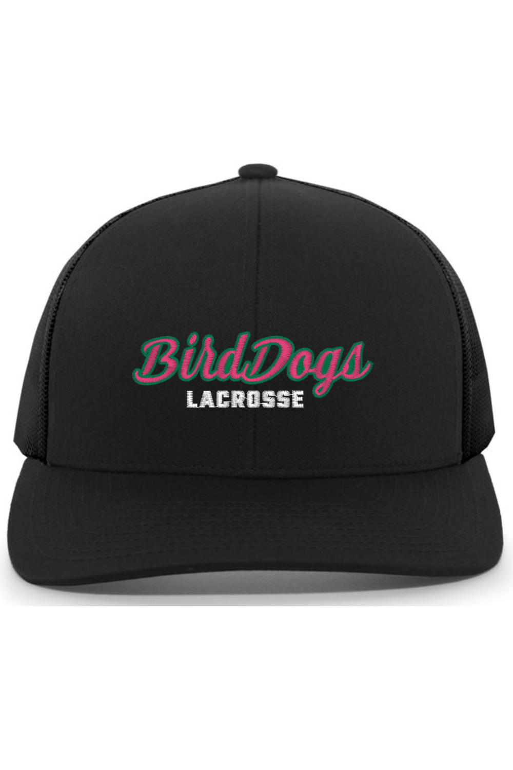 Birddogs Lacrosse Embroidered Trucker Hat Signature Lacrosse