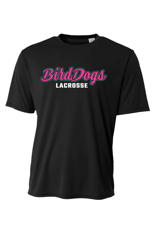 Birddogs Lacrosse Performance Short Sleeve Tee Signature Lacrosse