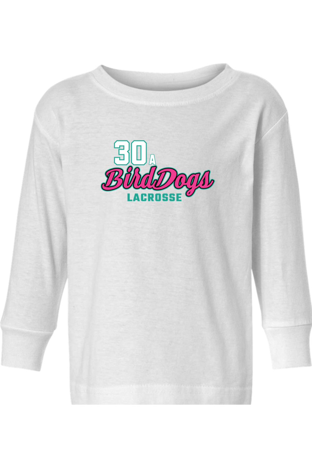 Birddogs Lacrosse Toddler Long Sleeve T-Shirt Signature Lacrosse