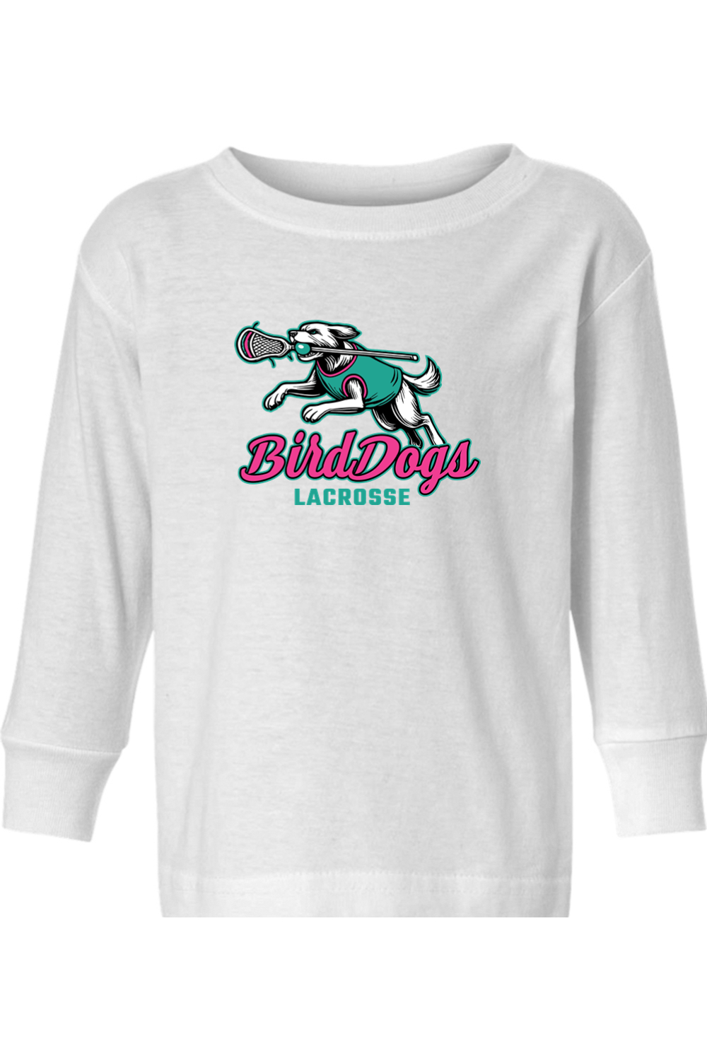 Birddogs Lacrosse Toddler Long Sleeve T-Shirt Signature Lacrosse