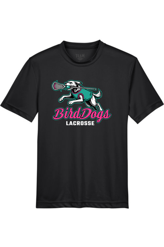 Birddogs Lacrosse Youth Athletic T-Shirt Signature Lacrosse