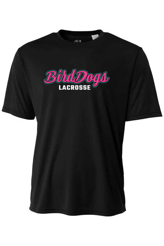 Birddogs Lacrosse Youth Cooling Performance Short Sleeve Tee Signature Lacrosse