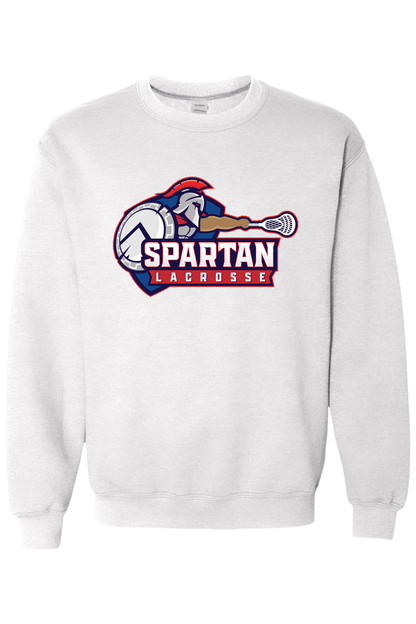 Bixby Spartan YLC Adult Heavyweight Sweatshirt Signature Lacrosse