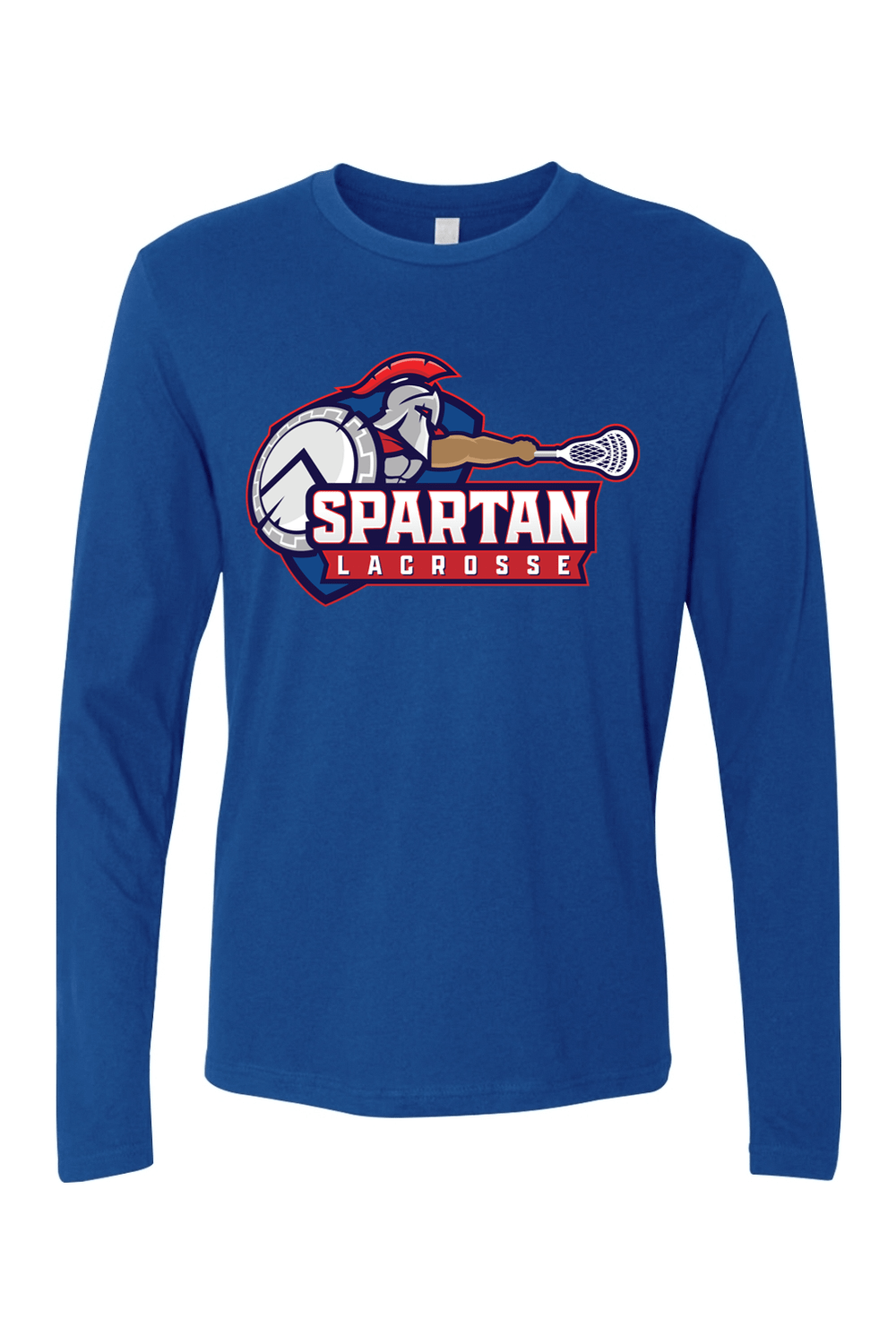 Bixby Spartan YLC Adult Long Sleeve T-Shirt Signature Lacrosse