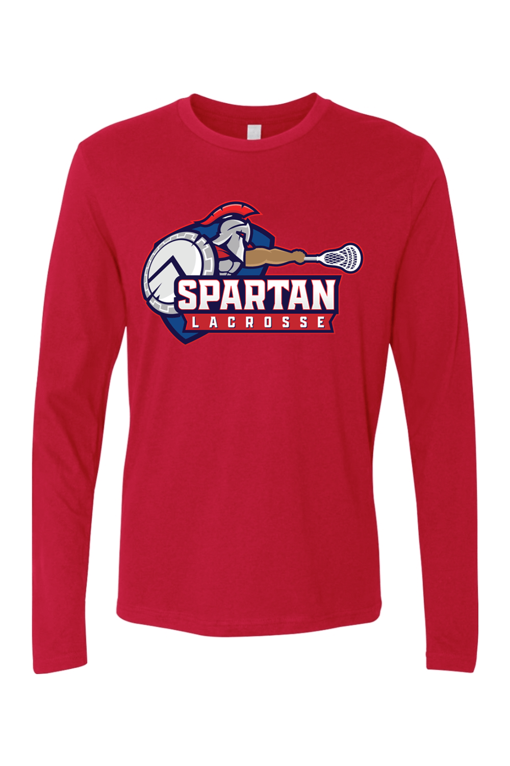 Bixby Spartan YLC Adult Long Sleeve T-Shirt Signature Lacrosse