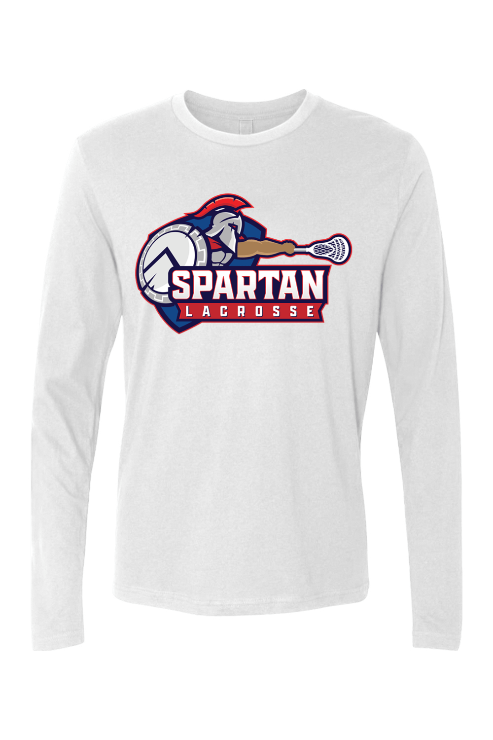 Bixby Spartan YLC Adult Long Sleeve T-Shirt Signature Lacrosse