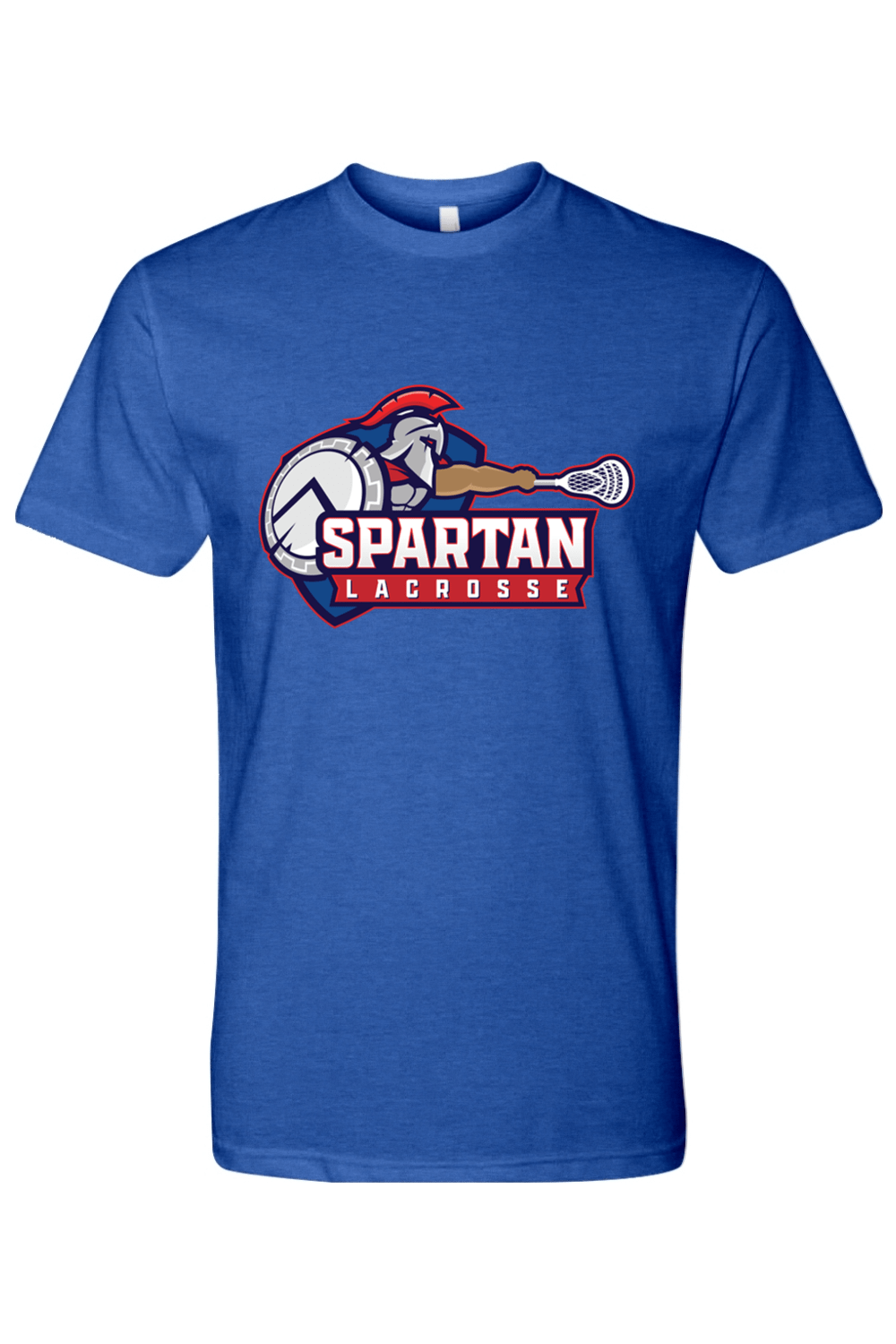 Bixby Spartan YLC Adult Men's T-Shirt Signature Lacrosse