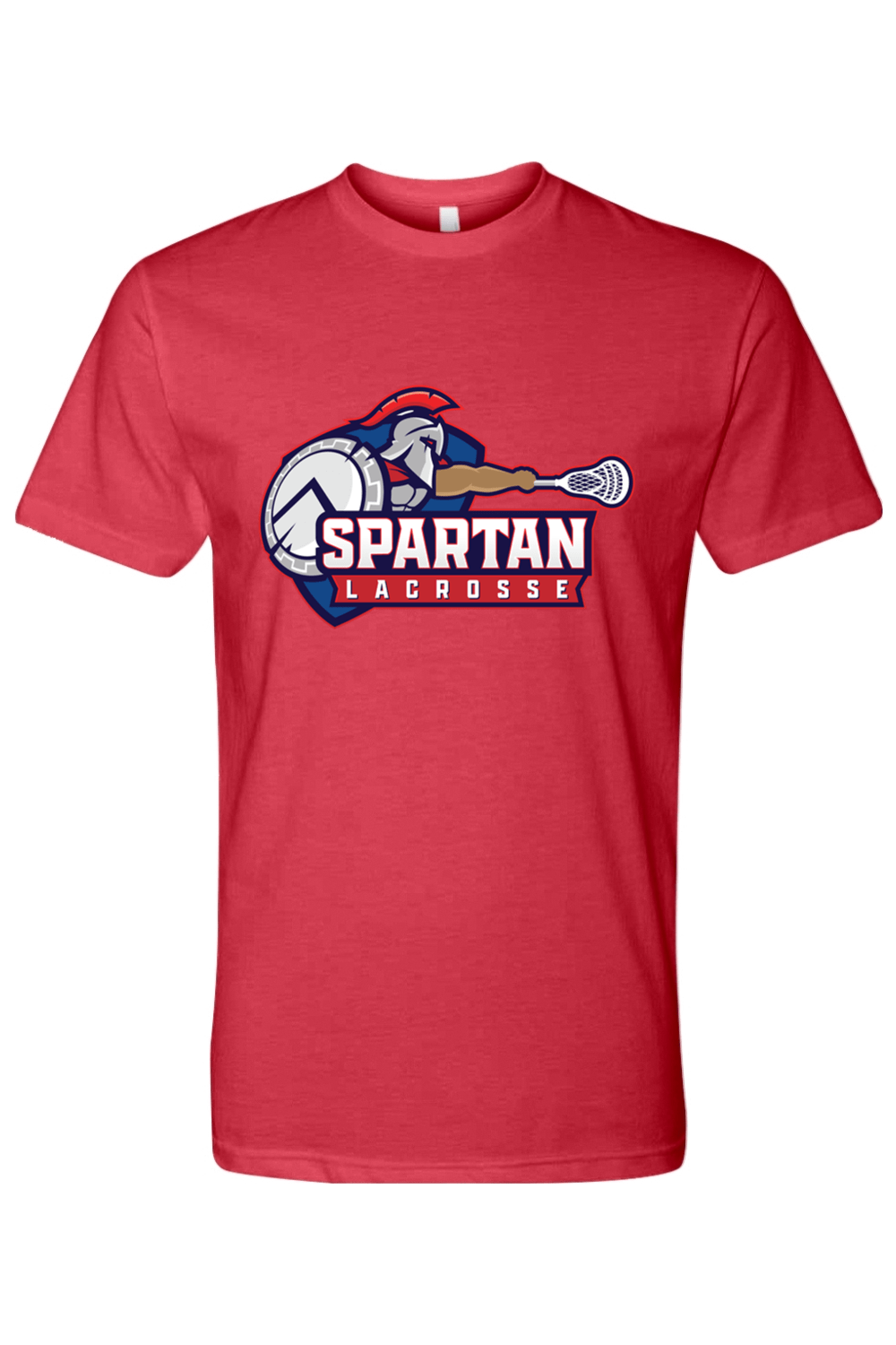 Bixby Spartan YLC Adult Men's T-Shirt Signature Lacrosse
