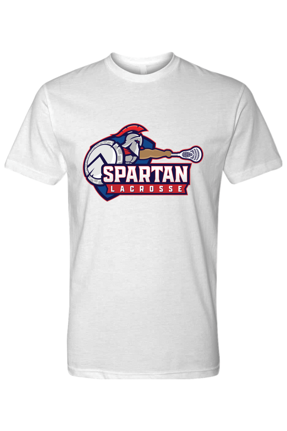 Bixby Spartan YLC Adult Men's T-Shirt Signature Lacrosse