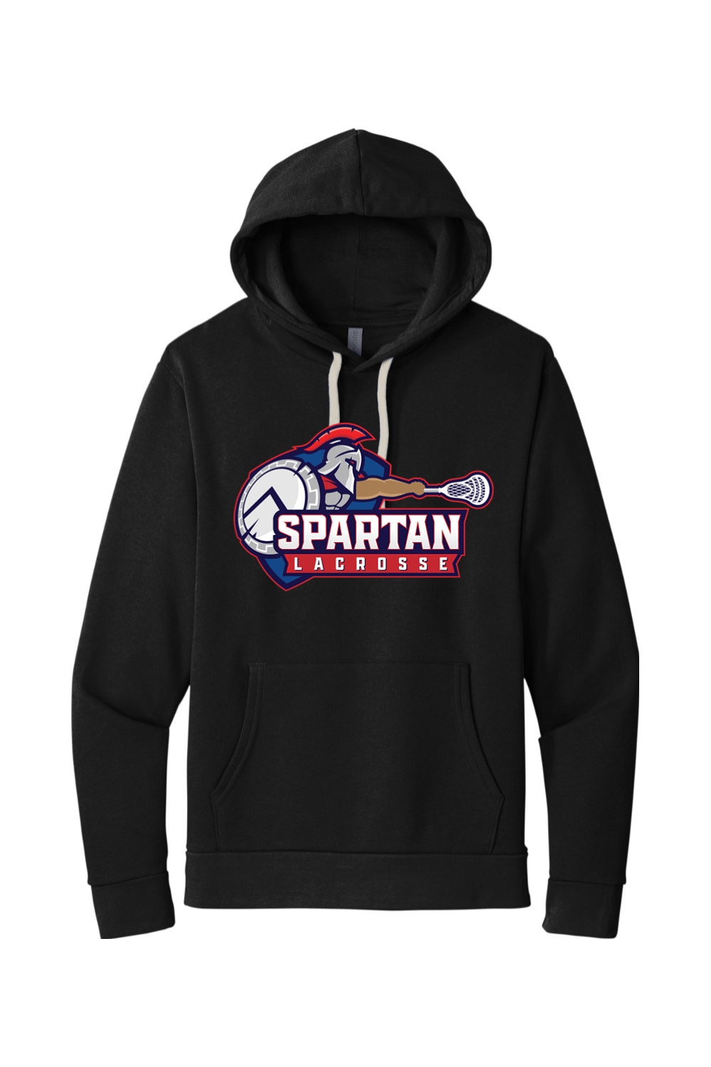 Bixby Spartan YLC Adult Premium Lightweight Hoodie Signature Lacrosse