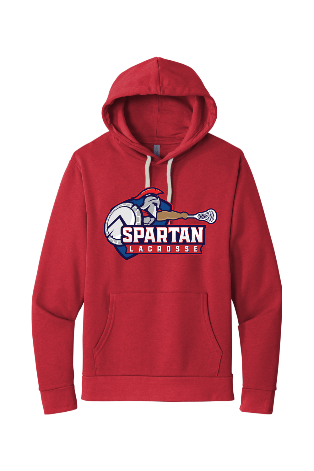 Bixby Spartan YLC Adult Premium Lightweight Hoodie Signature Lacrosse