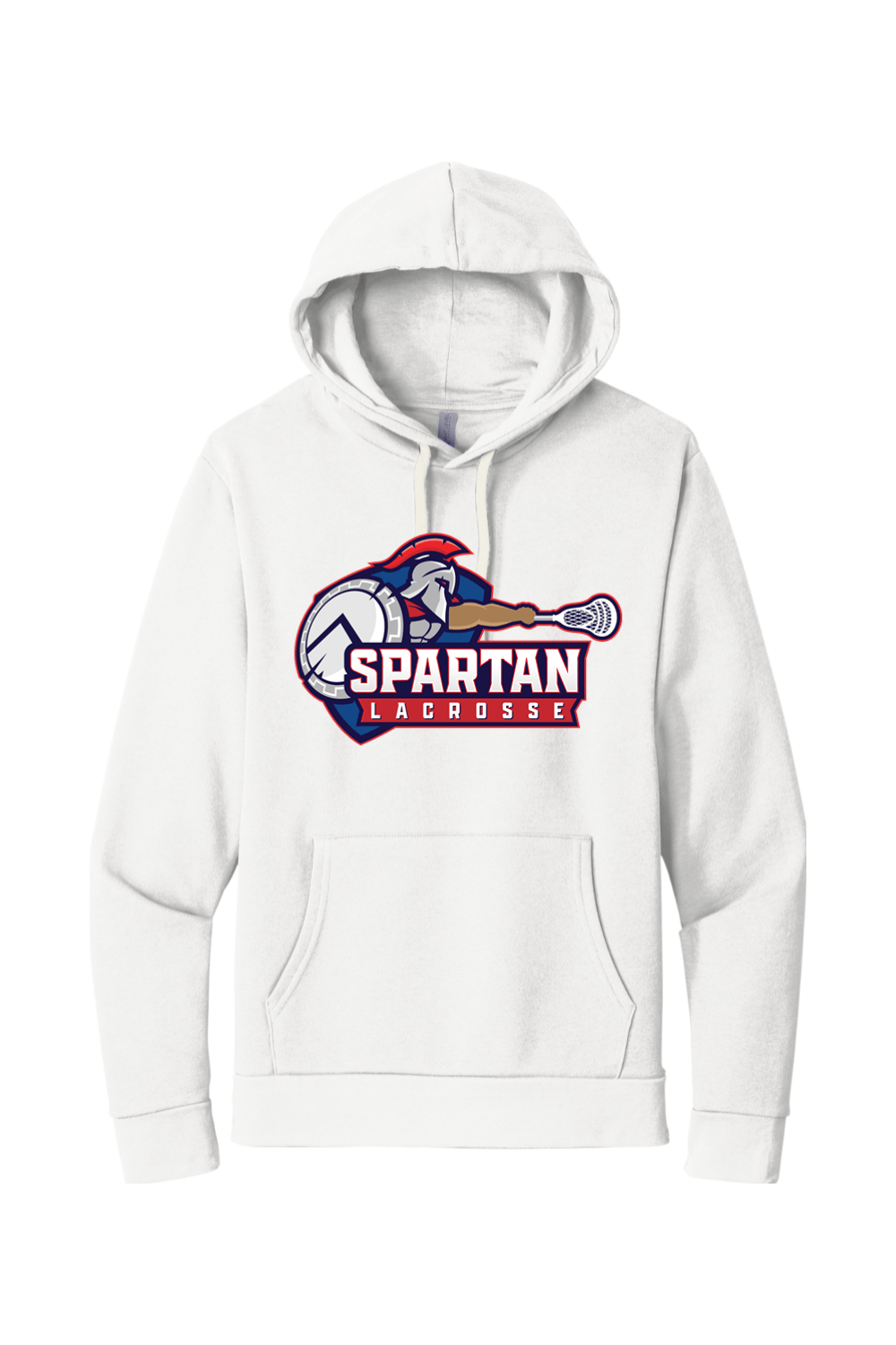 Bixby Spartan YLC Adult Premium Lightweight Hoodie Signature Lacrosse