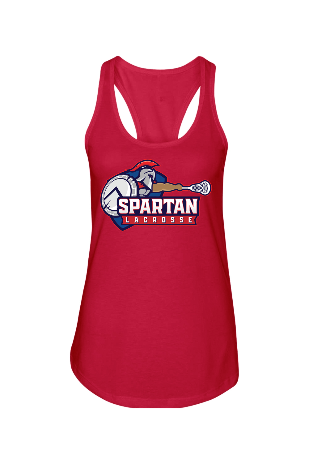 Bixby Spartan YLC Adult Women's Tank Top Signature Lacrosse