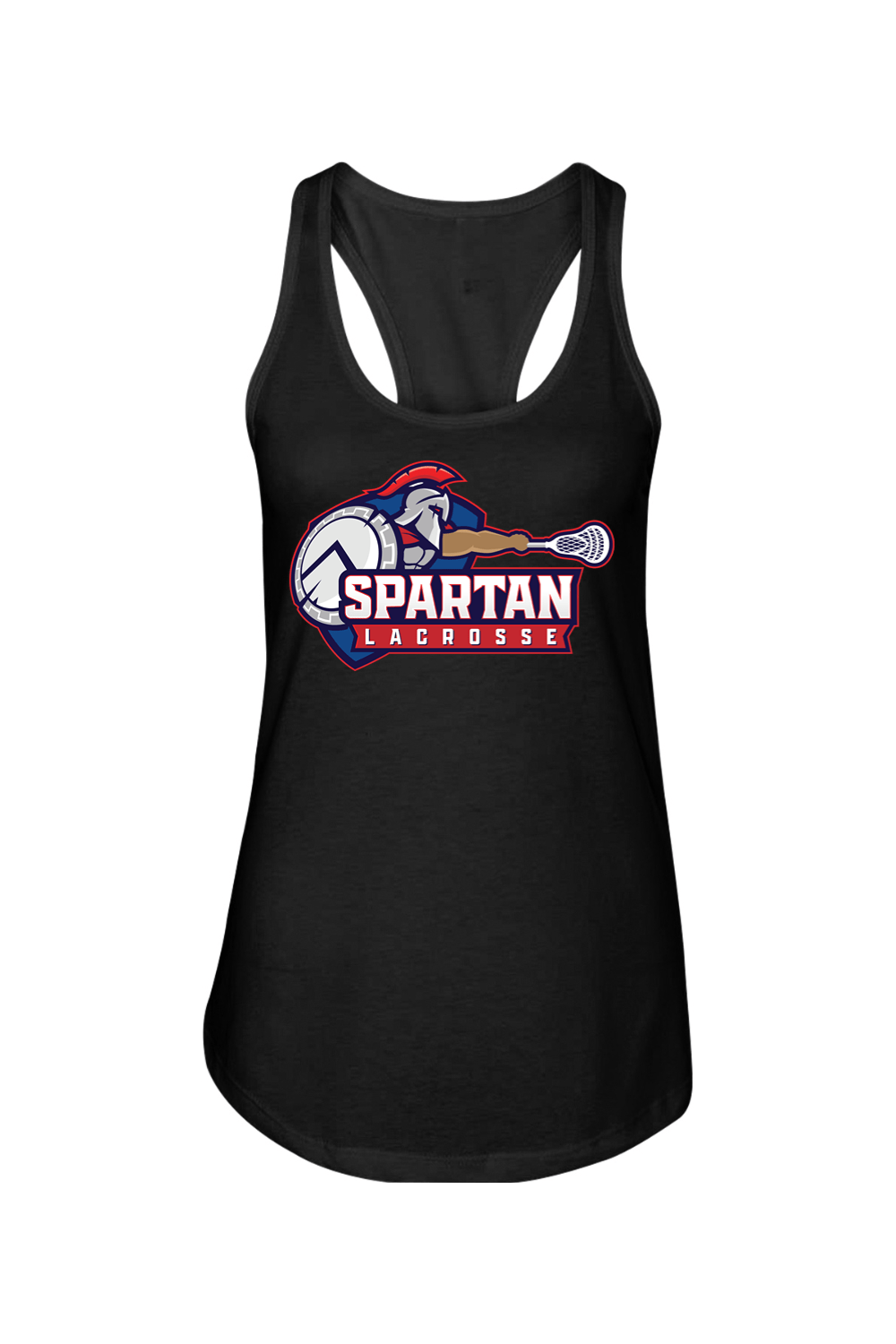 Bixby Spartan YLC Adult Women's Tank Top Signature Lacrosse