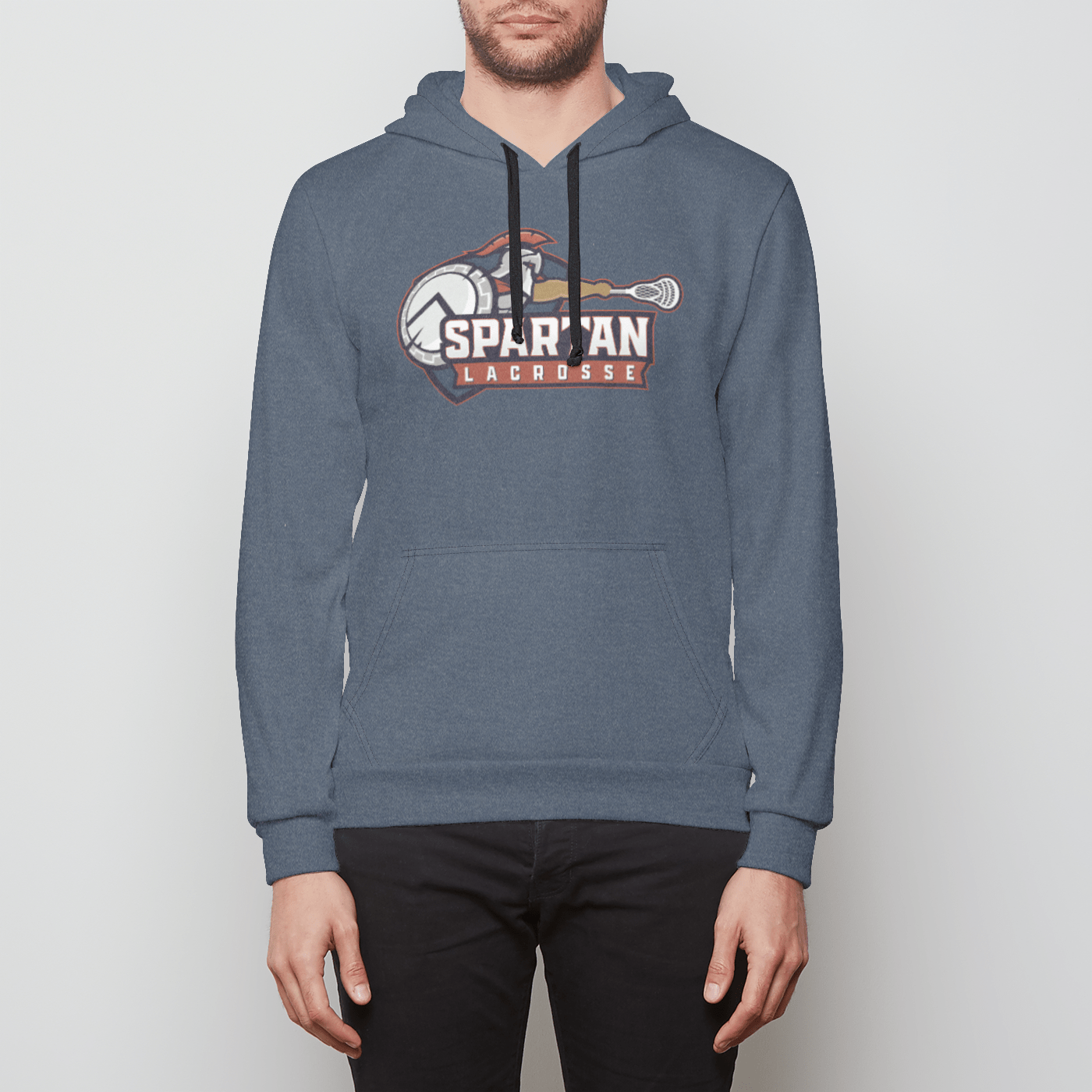 Bixby Spartan YLC Hoodie Unisex Pullover Hoodie Signature Lacrosse