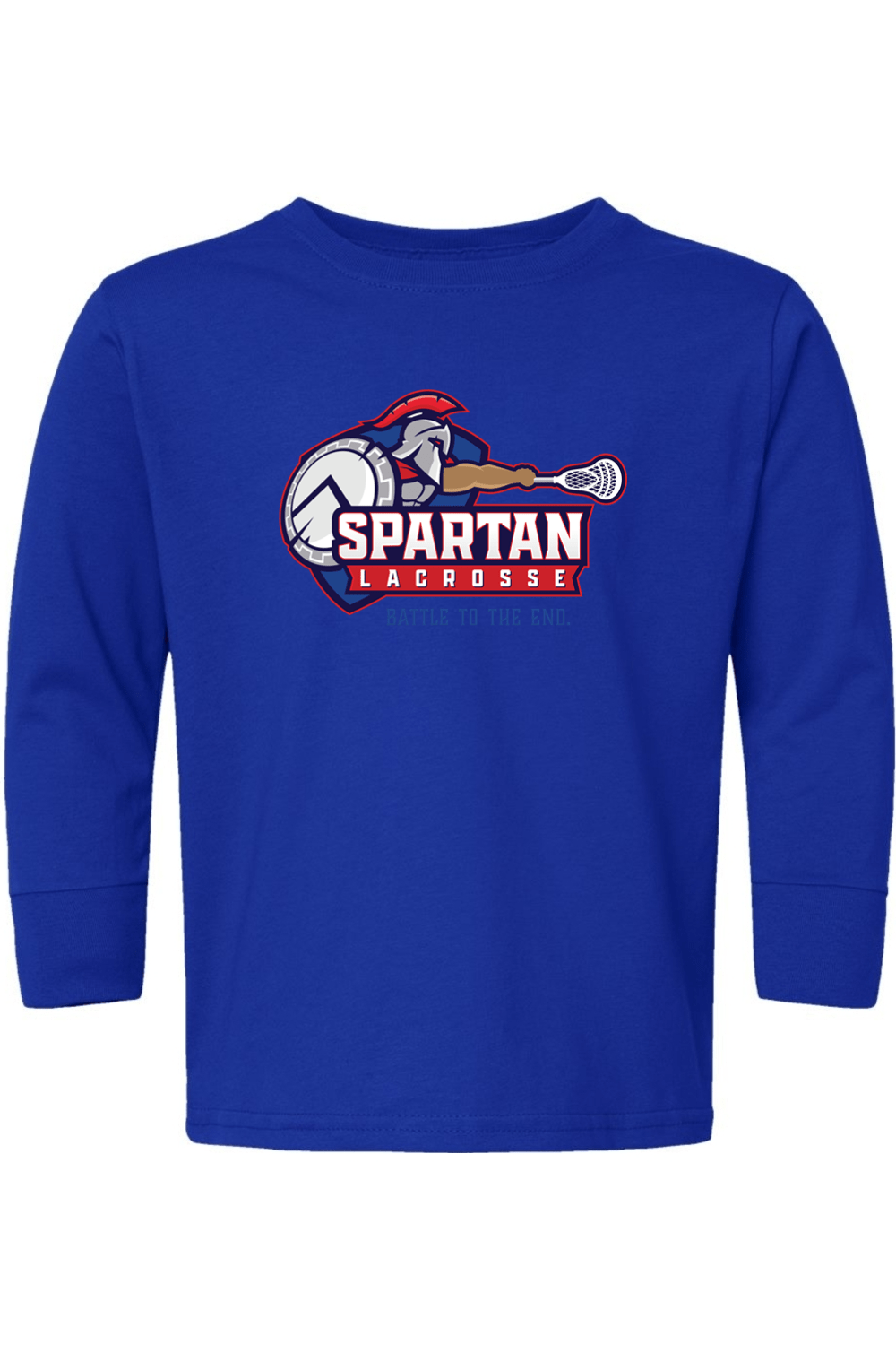 Bixby Spartan YLC Toddler Long Sleeve T-Shirt Signature Lacrosse