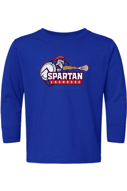 Bixby Spartan YLC Toddler Long Sleeve T-Shirt Signature Lacrosse